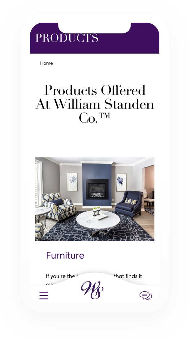 William Standen Product Page 1