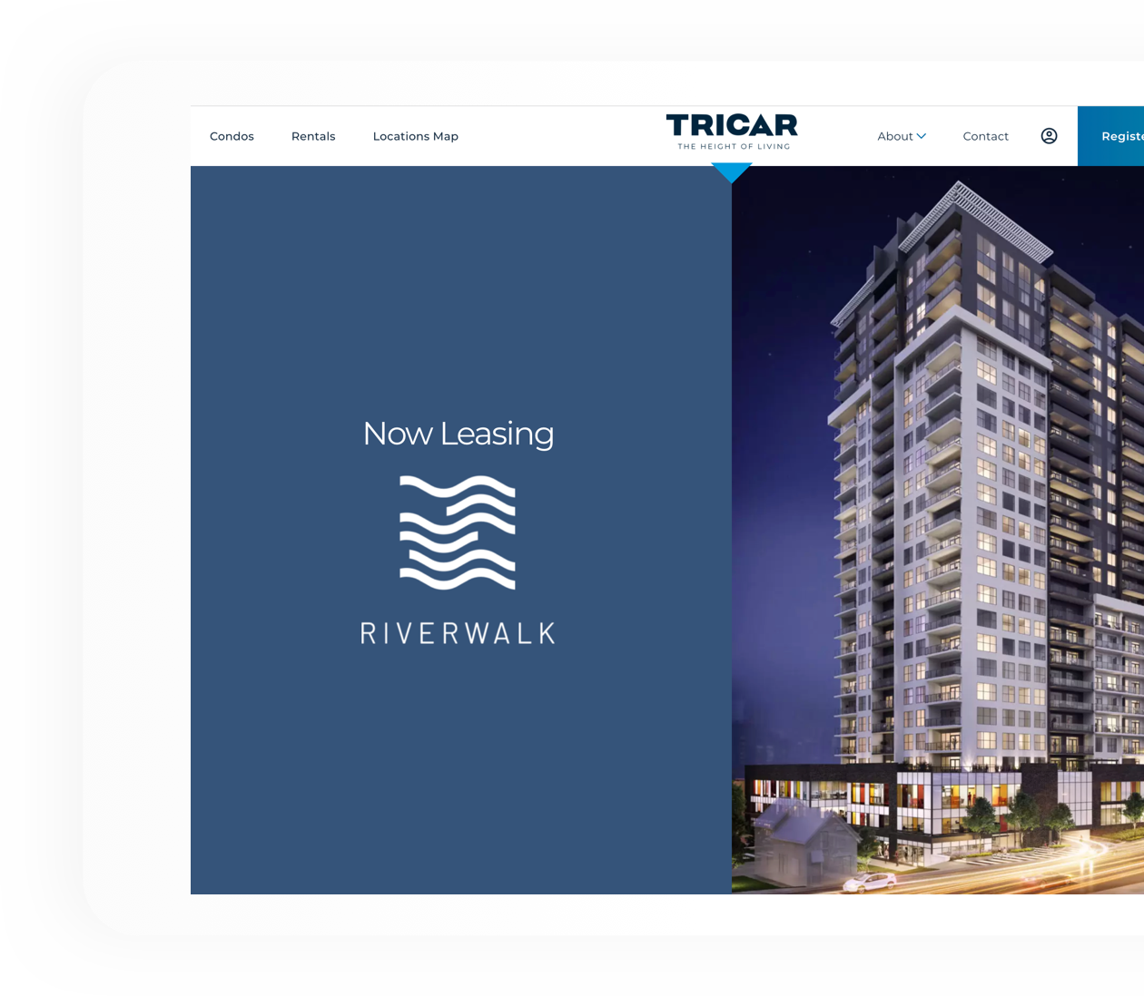 Riverwalk community page