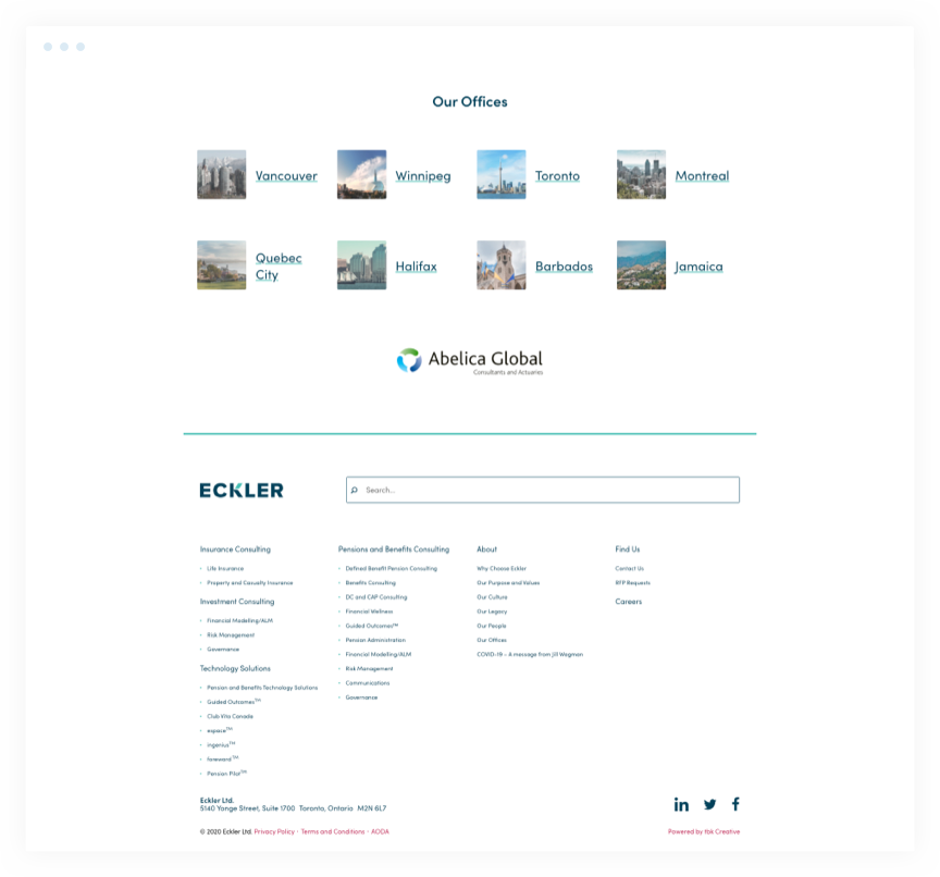 tbk Case Study Introducing the New Eckler Through Digital Rebranding