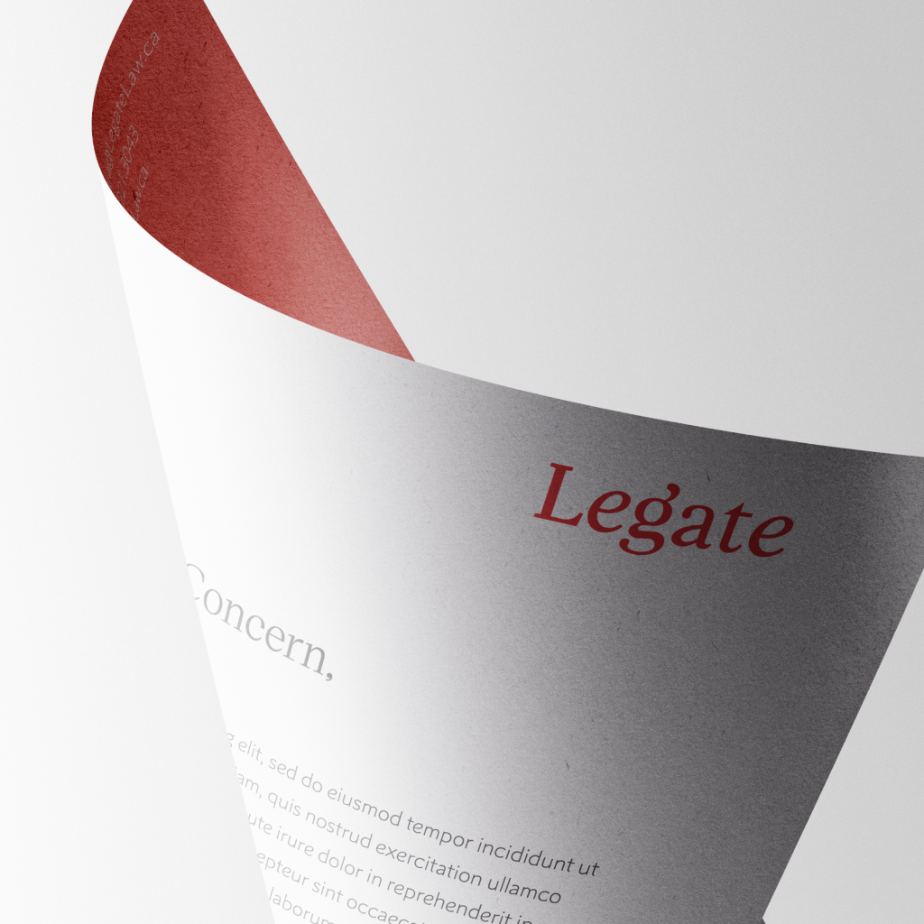 Legate - Letterhead